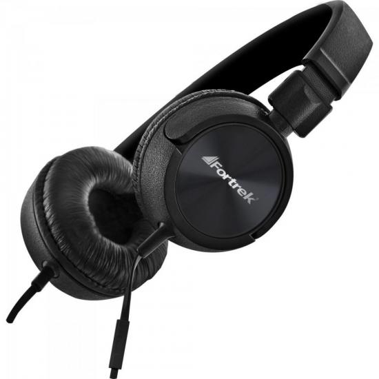 Fone de Ouvido com Microfone HMF-501BK Preto FORTREK por 80,90 à vista no boleto/pix ou parcele em até 3x sem juros. Compre na loja Mundomax!