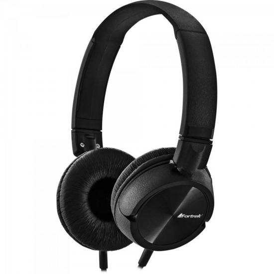 Fone de Ouvido HPF-501BK Preto Fortrek por 23,90 à vista no boleto/pix ou parcele em até 1x sem juros. Compre na loja Mundomax!