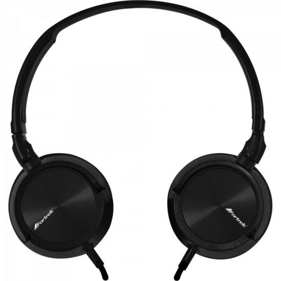 Fone de Ouvido HPF-501BK Preto Fortrek por 23,90 à vista no boleto/pix ou parcele em até 1x sem juros. Compre na loja Mundomax!