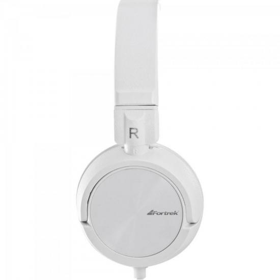 Fone de Ouvido HPF-501WT Branco FORTREK por 35,90 à vista no boleto/pix ou parcele em até 1x sem juros. Compre na loja Mundomax!
