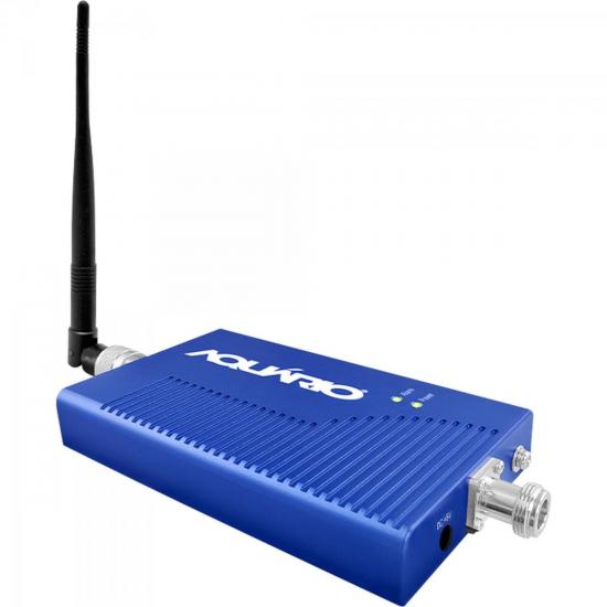 Mini Repetidor de Celular 3G 2100MHz RP-2160 Azul AQUÁRIO por 0,00 à vista no boleto/pix ou parcele em até 1x sem juros. Compre na loja Mundomax!