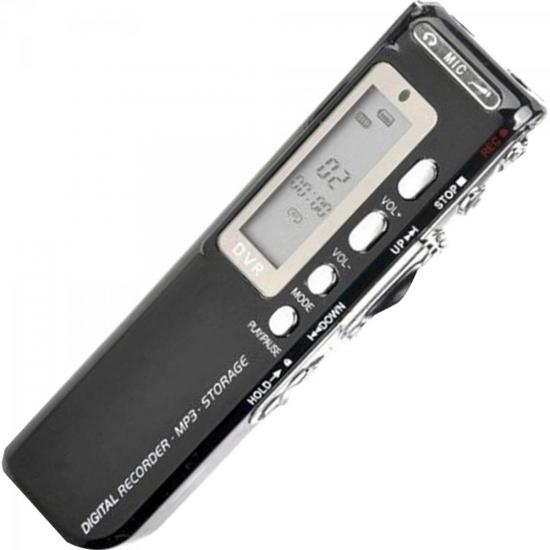 Gravador Digital de Voz, Telefônico e MP3 Player CVR20 Preto COBY por 0,00 à vista no boleto/pix ou parcele em até 1x sem juros. Compre na loja Mundomax!