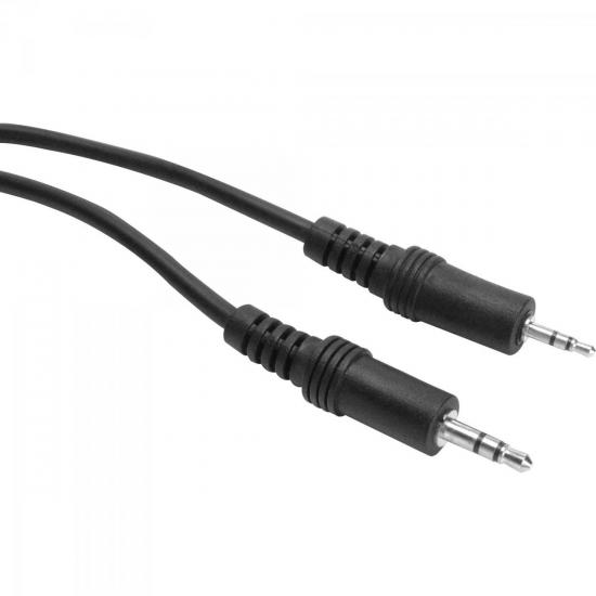 Cabo P2 Estéreo x P1 Estéreo 1,8m CBPD0006 Preto STORM por 0,00 à vista no boleto/pix ou parcele em até 1x sem juros. Compre na loja Mundomax!