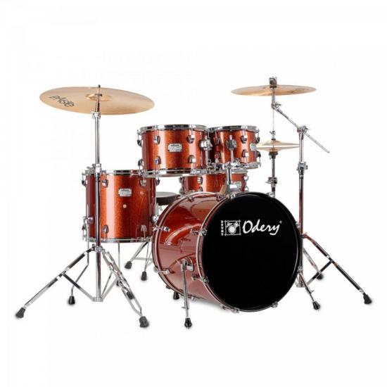 Bateria INROCK SERIES 200.IR Cooper Sparkle ODERY por 0,00 à vista no boleto/pix ou parcele em até 1x sem juros. Compre na loja Mundomax!