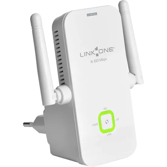 Ponto de Acesso Extensor Wireless 300Mbps L1-AP312N Branco LINK ONE (61113)