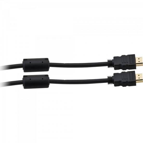 Cabo HDMI com Filtro 1.4 3D 3m HDF-102/3M Preto FORTREK por 22,90 à vista no boleto/pix ou parcele em até 1x sem juros. Compre na loja Mundomax!