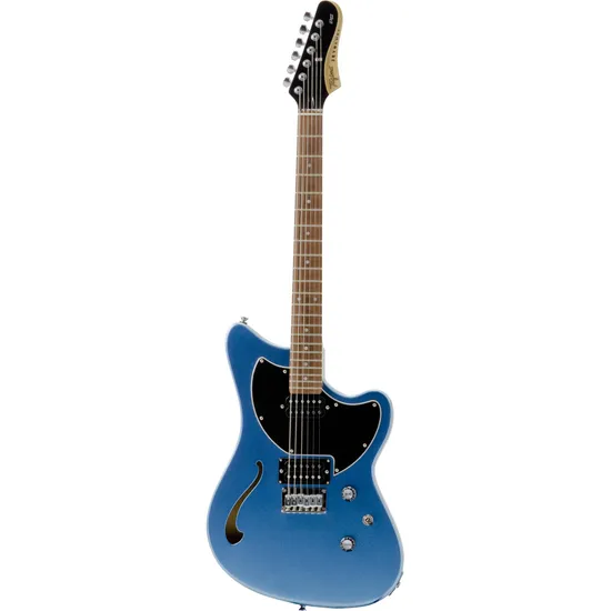 Guitarra TAGIMA Jaguar Semiacústica JET BLUES Azul por 0,00 à vista no boleto/pix ou parcele em até 1x sem juros. Compre na loja Mundomax!