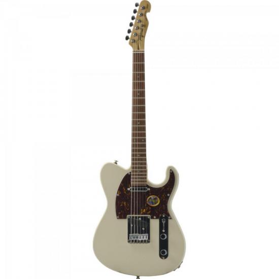 Guitarra TAGIMA Tele T-855 BRASIL Branco Vintage por 0,00 à vista no boleto/pix ou parcele em até 1x sem juros. Compre na loja Mundomax!