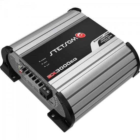 Módulo 3000W 2 Ohms EXPORT LINE EX3000EQ STETSOM por 0,00 à vista no boleto/pix ou parcele em até 1x sem juros. Compre na loja Mundomax!