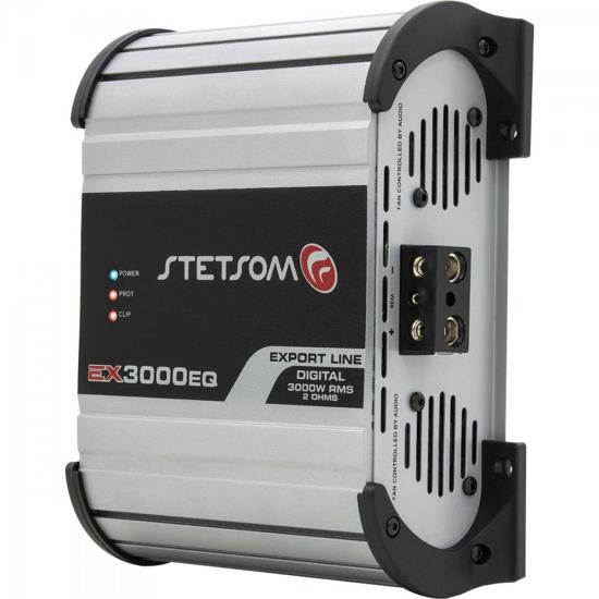 Módulo 3000W 2 Ohms EXPORT LINE EX3000EQ STETSOM por 0,00 à vista no boleto/pix ou parcele em até 1x sem juros. Compre na loja Mundomax!