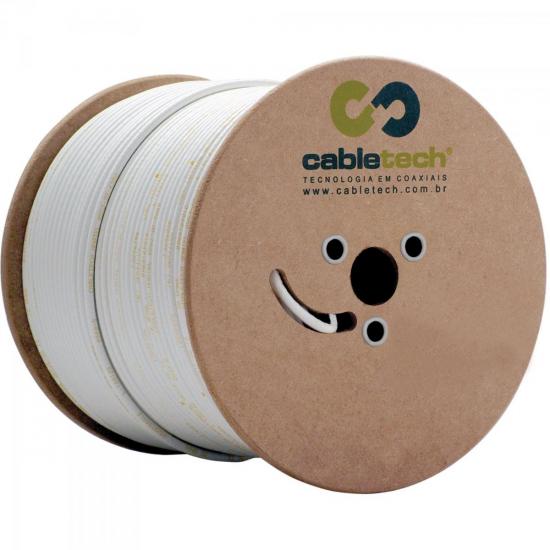 Cabo Coaxial RG59 67 NAC BR CABLETECH por 0,00 à vista no boleto/pix ou parcele em até 1x sem juros. Compre na loja Mundomax!