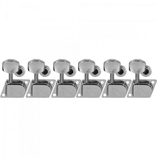 Tarraxa Para Guitarra Stratocaster e Telecaster 70S F STYLE Cromada por 0,00 à vista no boleto/pix ou parcele em até 1x sem juros. Compre na loja Mundomax!