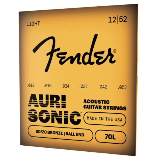 Encordoamento Fender 70L .012 Para Violão Aço Bronze por 87,00 à vista no boleto/pix ou parcele em até 3x sem juros. Compre na loja Mundomax!