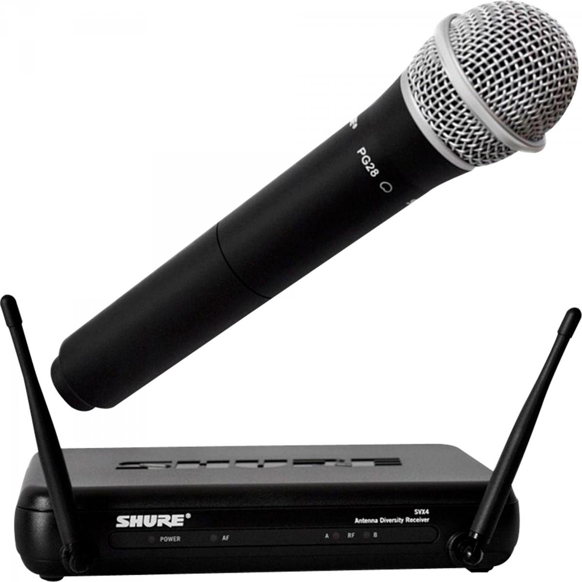 SHURE ワイヤレスマイクシステム 　SVX4/PG28 SVX4 - Shureワイヤレスシステム - ヒビノインターサウンド株式会社