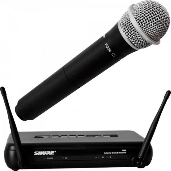 Sistema Microfone Sem Fio SVX24BR/PG28 SHURE (61246)