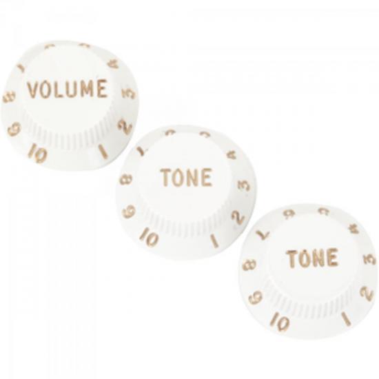 Knob para Guitarra VINTAGE STRATOCASTER Branco FENDER por 54,99 à vista no boleto/pix ou parcele em até 2x sem juros. Compre na loja Mundomax!
