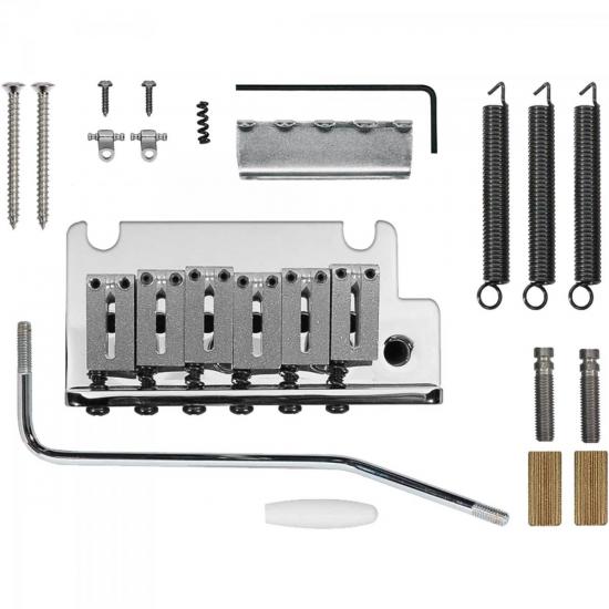 Ponte Para Guitarra AMERICAN STRATOCASTER Cromada FENDER por 899,99 à vista no boleto/pix ou parcele em até 10x sem juros. Compre na loja Mundomax!
