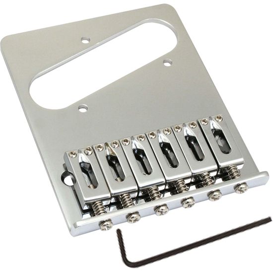 Ponte Para Guitarra STANDARD TELECASTER Cromada FENDER por 368,90 à vista no boleto/pix ou parcele em até 10x sem juros. Compre na loja Mundomax!