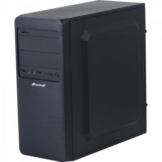 Gabinete Standard com Fonte SC-401BK Preto FORTREK por 0,00 à vista no boleto/pix ou parcele em até 1x sem juros. Compre na loja Mundomax!