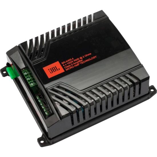 Módulo 400W 2 Ohms BR-A400.4 JBL por 0,00 à vista no boleto/pix ou parcele em até 1x sem juros. Compre na loja Mundomax!