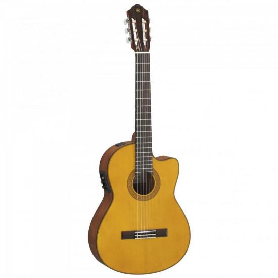 Violão YAMAHA Eletroacústico Clássico Nylon CGX122MSC Natural por 0,00 à vista no boleto/pix ou parcele em até 1x sem juros. Compre na loja Mundomax!