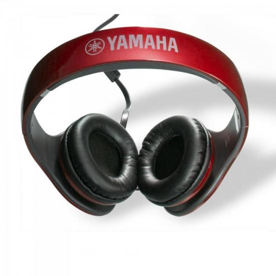 Fone de Ouvido Com Microfone Yamaha HPH-PRO300 Vermelho por 0,00 à vista no boleto/pix ou parcele em até 1x sem juros. Compre na loja Mundomax!