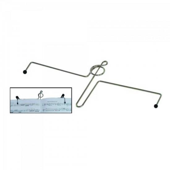 Prendedor de Partituras TS-007 Cromado TORELLI por 22,00 à vista no boleto/pix ou parcele em até 1x sem juros. Compre na loja Mundomax!