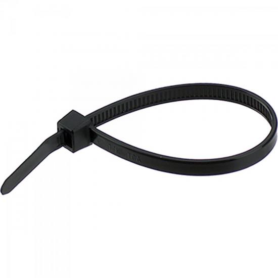 Braçadeira T18R 102x2,5 Preta HELLERMANN por 0,00 à vista no boleto/pix ou parcele em até 1x sem juros. Compre na loja Mundomax!