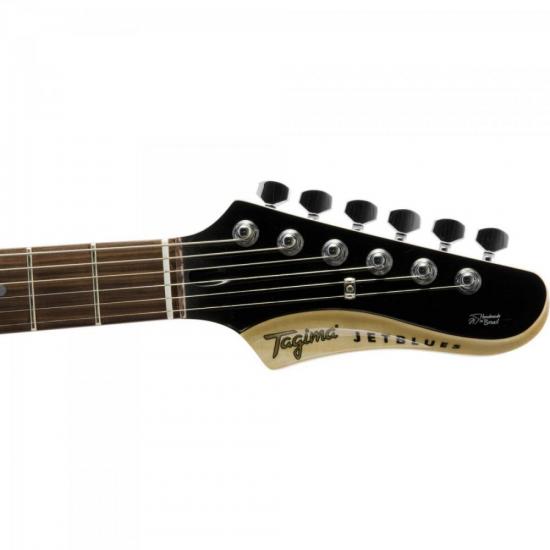 Guitarra TAGIMA Semi-Acústica JET BLUES DELUXE Preta por 0,00 à vista no boleto/pix ou parcele em até 1x sem juros. Compre na loja Mundomax!