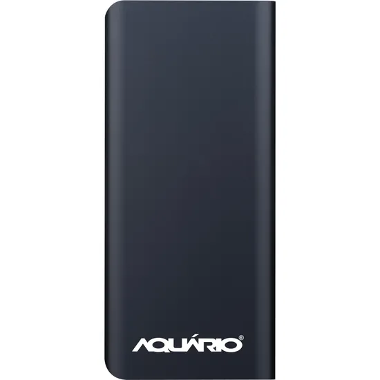 Carregador Portátil USB 10000mAh CP-10000 Preto AQUÁRIO (61377)