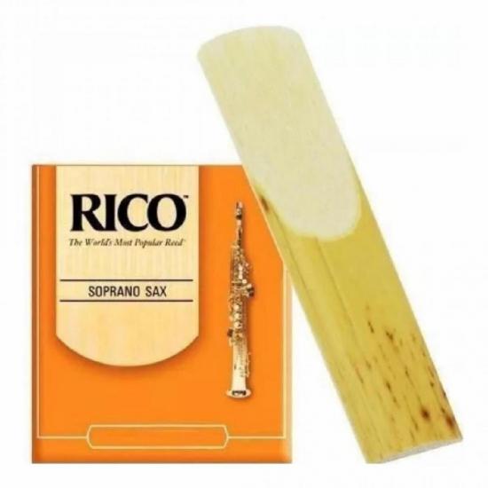 Palheta p/ Sax Soprano 2 REEDS Natural RICO por 0,00 à vista no boleto/pix ou parcele em até 1x sem juros. Compre na loja Mundomax!