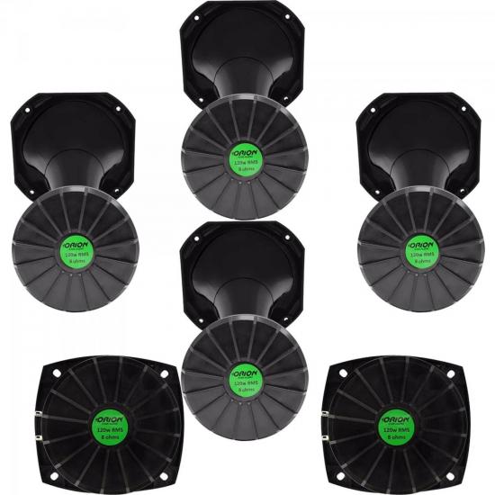 Kit Som Automotivo 120W RMS 8 Ohms 4 DRIVERS + 4 CORNETAS LONGAS + 2 por 0,00 à vista no boleto/pix ou parcele em até 1x sem juros. Compre na loja Mundomax!