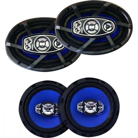 Kit Alto Falante Quadriaxial 6x9\" + 6\" 100W RMS 4 Ohms ORION por 0,00 à vista no boleto/pix ou parcele em até 1x sem juros. Compre na loja Mundomax!