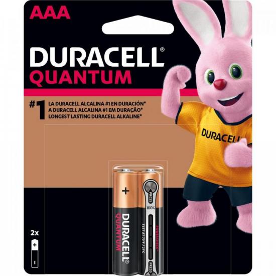 Pilha AAA Leve 4 Pague 3 com Powercheck QUANTUM Blister DURACELL por 0,00 à vista no boleto/pix ou parcele em até 1x sem juros. Compre na loja Mundomax!