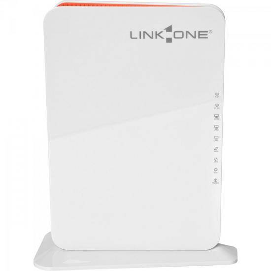 Roteador Wireless 1200Mbps AC1200 L1-RW1234AC Branco/Laranja LINK ONE por 0,00 à vista no boleto/pix ou parcele em até 1x sem juros. Compre na loja Mundomax!