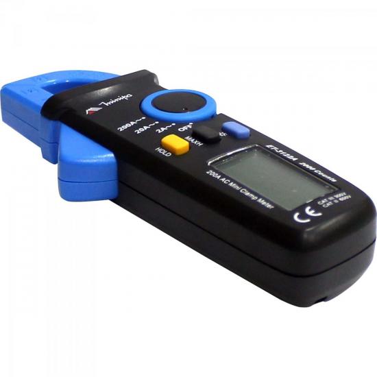 Alicate Amperímetro Digital ET-3122A Azul/Preto MINIPA por 0,00 à vista no boleto/pix ou parcele em até 1x sem juros. Compre na loja Mundomax!