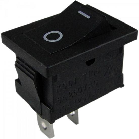 Chave Gangorra 15A/250VAC 2 Terminais ON/OFF CHVS0012 Preta STORM (embalagem c/ 25 uni.) (61586)