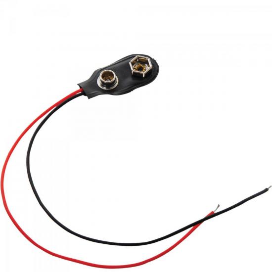 Clip Para Bateria 9V CBAT0001 Preto STORM por 0,00 à vista no boleto/pix ou parcele em até 1x sem juros. Compre na loja Mundomax!