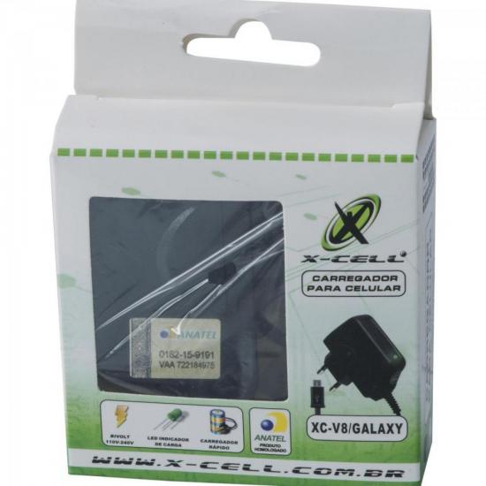 Carregador de Celular Micro USB Bivolt XC-CP-V8 Preto X-Cell por 18,00 à vista no boleto/pix ou parcele em até 1x sem juros. Compre na loja Mundomax!