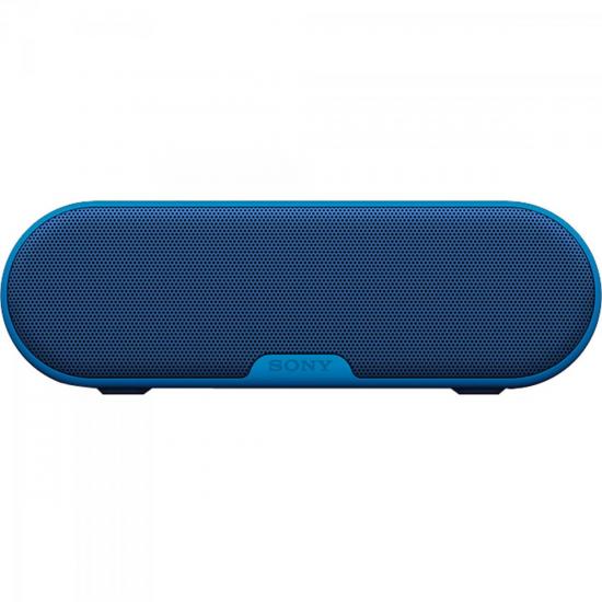 Caixa Multimídia 20W Wireless Bluetooth/NFC SRS-XB2/B Azul SONY por 0,00 à vista no boleto/pix ou parcele em até 1x sem juros. Compre na loja Mundomax!