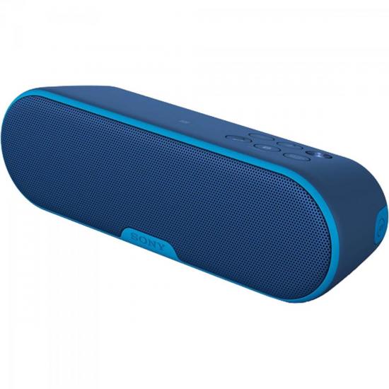 Caixa Multimídia 20W Wireless Bluetooth/NFC SRS-XB2/B Azul SONY por 0,00 à vista no boleto/pix ou parcele em até 1x sem juros. Compre na loja Mundomax!