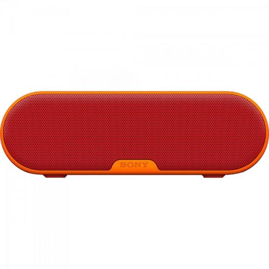 Caixa Multimídia 20W Wireless Bluetooth/NFC SRS-XB2/B Vermelha SONY por 0,00 à vista no boleto/pix ou parcele em até 1x sem juros. Compre na loja Mundomax!