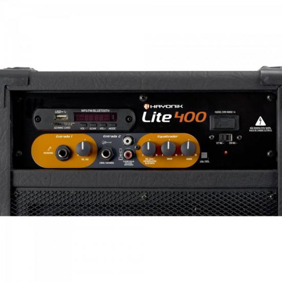 Caixa de Som Multiuso HAYONIK Lite 400 60W RMS por 799,00 à vista no boleto/pix ou parcele em até 10x sem juros. Compre na loja Mundomax!