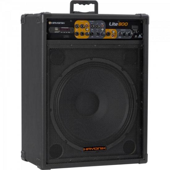 Caixa de Som Multiuso HAYONIK Lite 800 200W RMS por 1.285,00 à vista no boleto/pix ou parcele em até 12x sem juros. Compre na loja Mundomax!