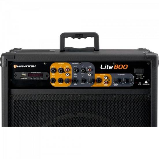 Caixa de Som Multiuso HAYONIK Lite 800 200W RMS por 1.285,00 à vista no boleto/pix ou parcele em até 12x sem juros. Compre na loja Mundomax!