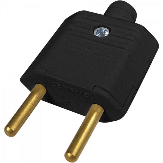 Pino AC Macho 2P 10A Pote TRAMONTINA por 0,00 à vista no boleto/pix ou parcele em até 1x sem juros. Compre na loja Mundomax!