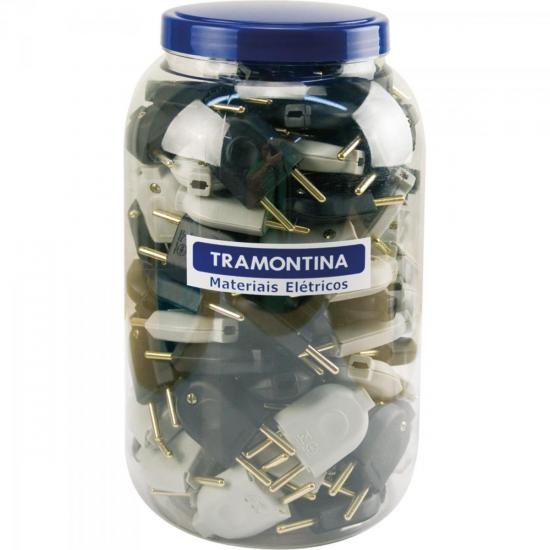 Pino AC Macho 2P 10A Pote TRAMONTINA por 0,00 à vista no boleto/pix ou parcele em até 1x sem juros. Compre na loja Mundomax!