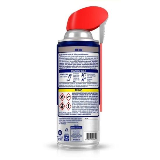 Lubrificante Seco 400ml WD40 Dry Lube - Caixa Fechada por 678,00 à vista no boleto/pix ou parcele em até 10x sem juros. Compre na loja Mundomax!
