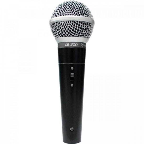 Microfone de Mão Dinâmico LS50 Preto LESON (61701)