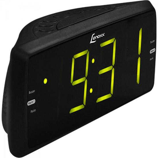 Rádio Relógio AM/FM Bivolt RR-736 Preto LENOXX por 0,00 à vista no boleto/pix ou parcele em até 1x sem juros. Compre na loja Mundomax!